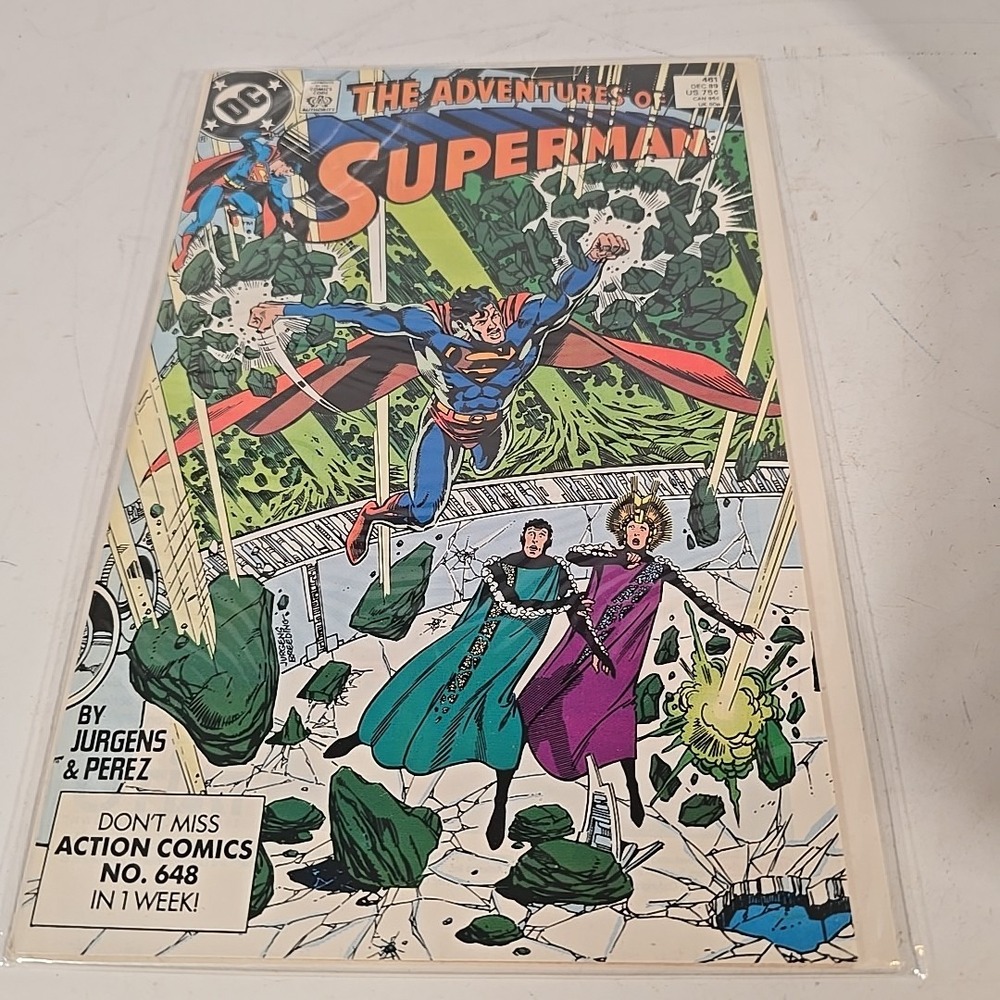The Adventures of Superman #461 (1989) DC COMICS